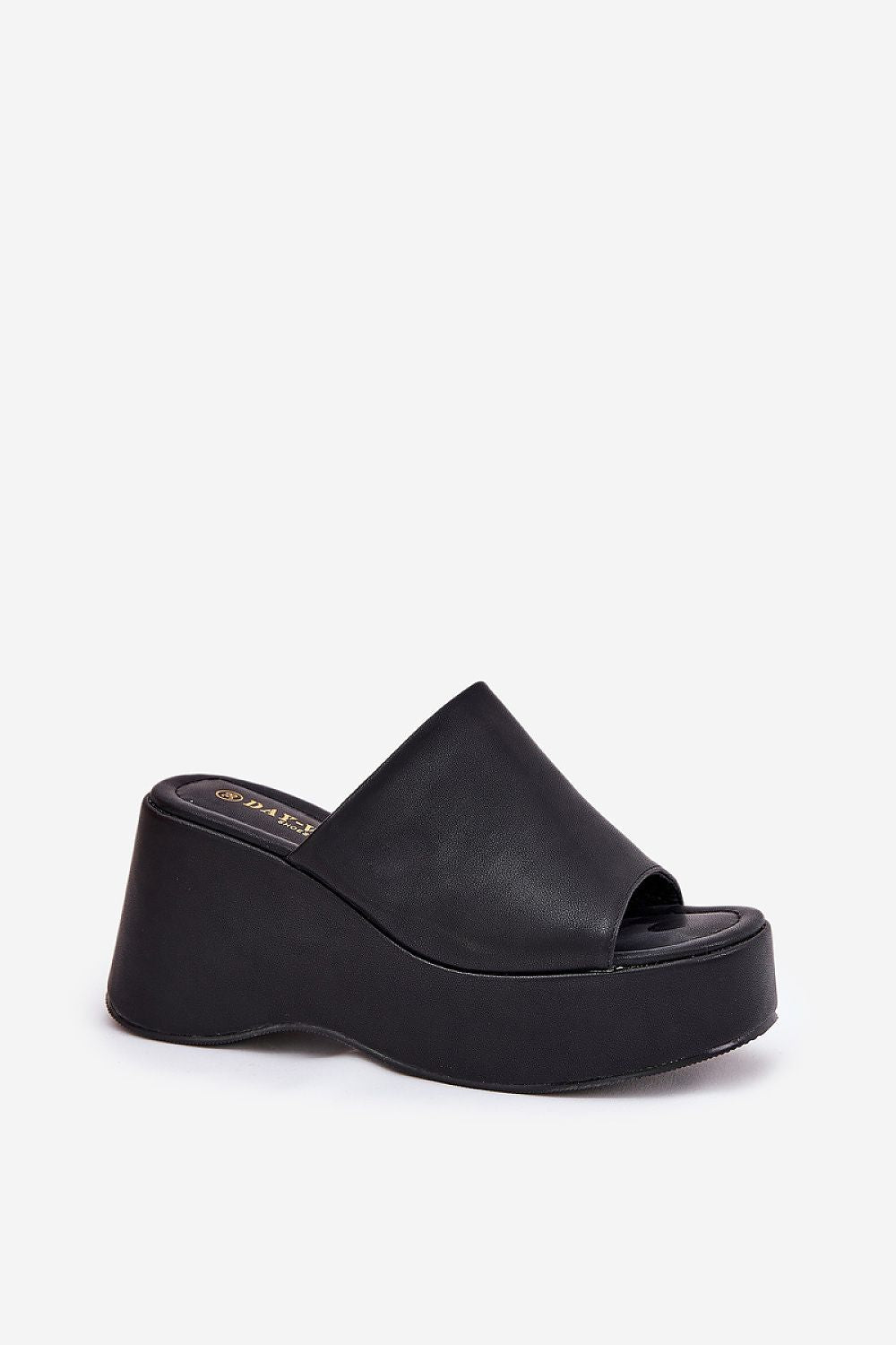 TEEK - Platform Open Toe Smooth Sandals SHOES TEEK MH