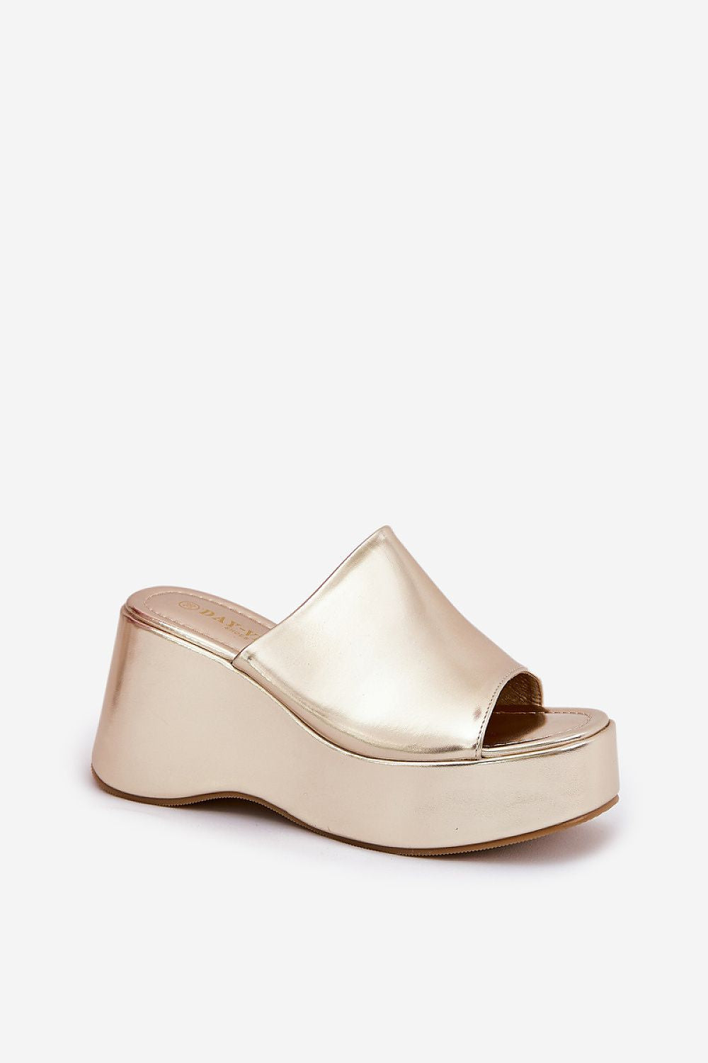 TEEK - Platform Open Toe Smooth Sandals SHOES TEEK MH