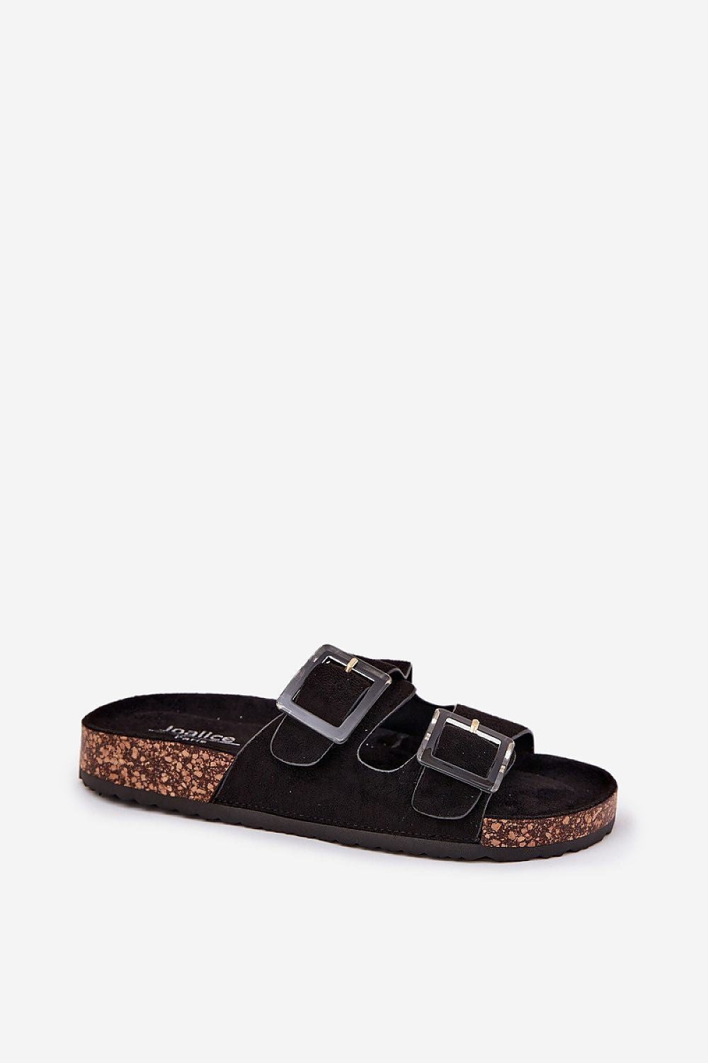 TEEK - Double Strap Suede Cork Sandals SHOES TEEK MH