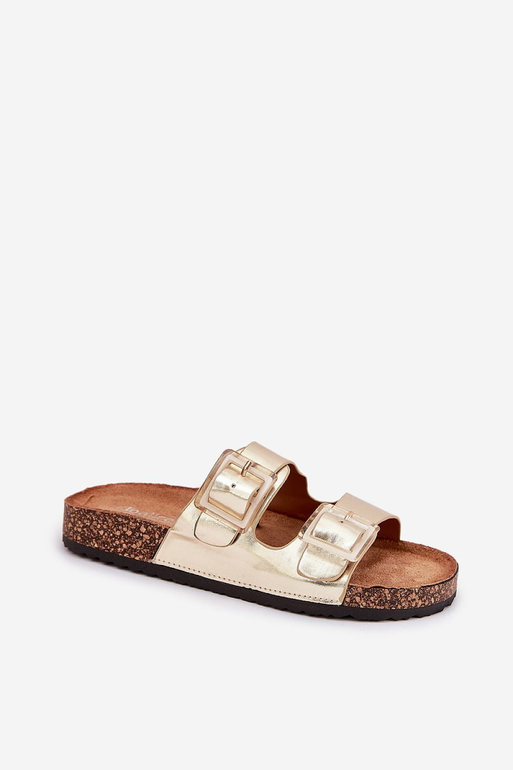 TEEK - Double Strap Suede Cork Sandals SHOES TEEK MH