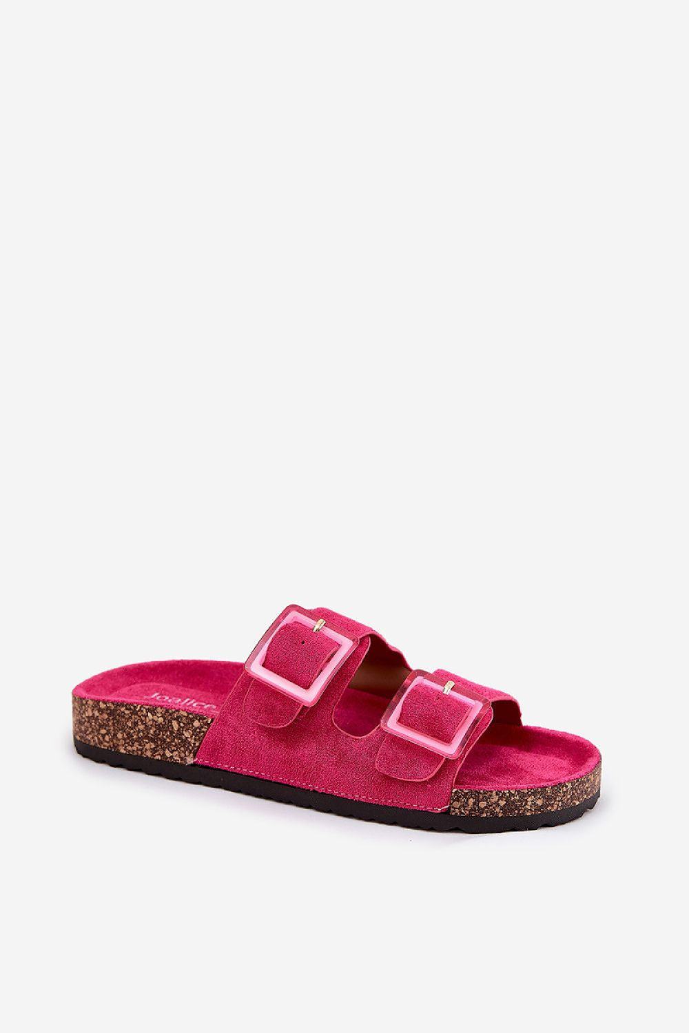 TEEK - Double Strap Suede Cork Sandals SHOES TEEK MH