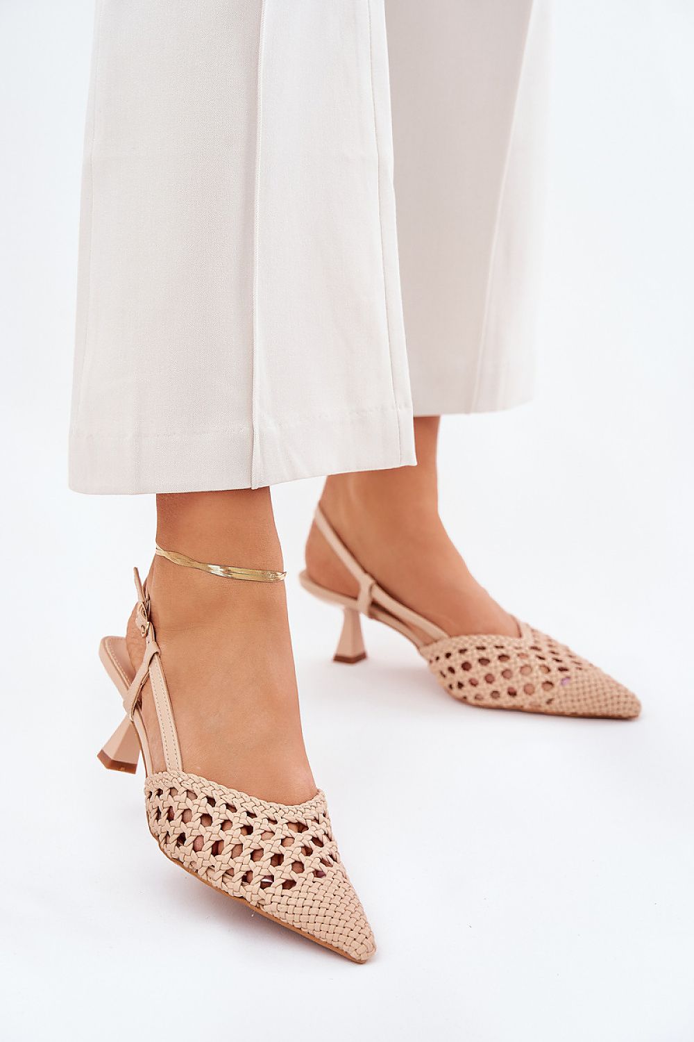 TEEK - Breeze Thru Open Back Heels SHOES TEEK MH beige 6.5