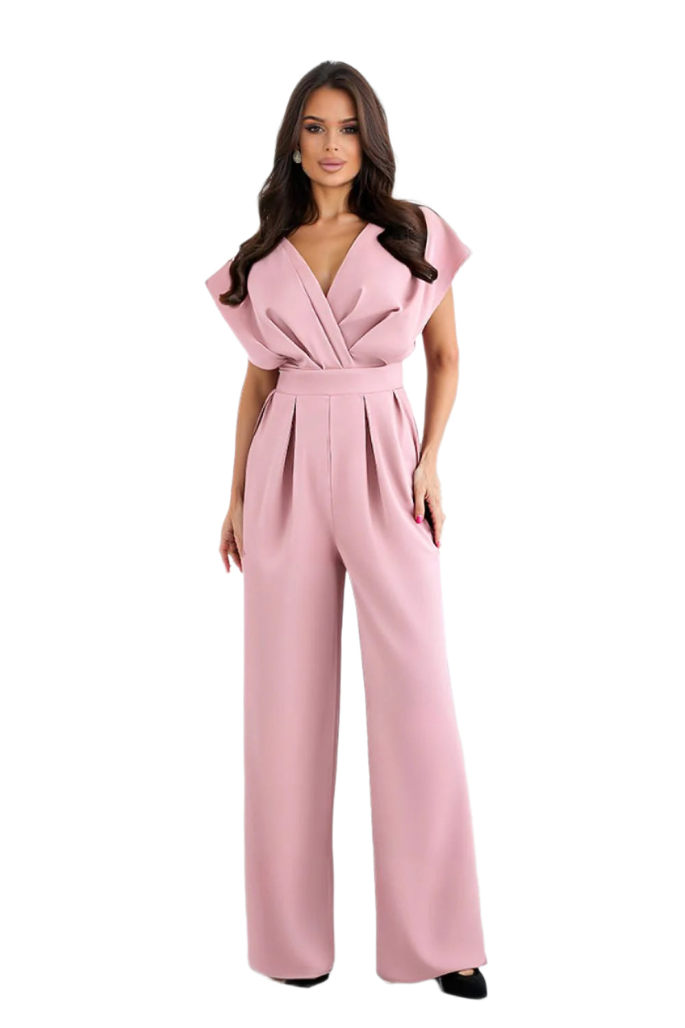 TEEK - Pink Bloom Pleats Jumpsuit JUMPSUIT TEEK MH S36