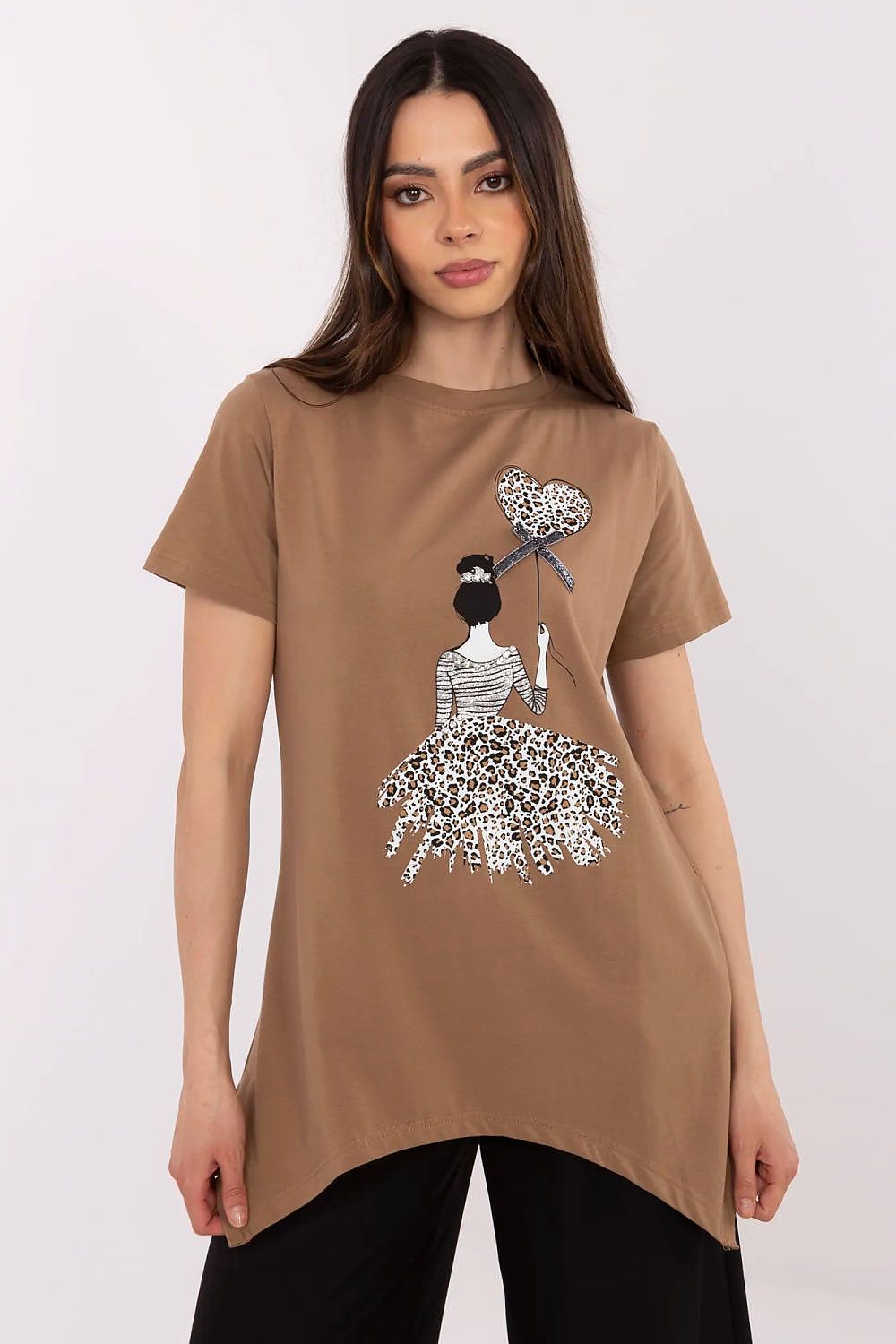 TEEK - Lady Love Blouse TOPS TEEK MH brown S