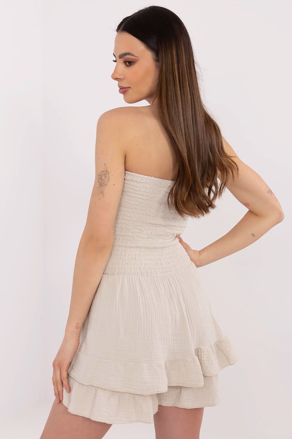 TEEK - Sleeveless Layered Ruffles Rumored JUMPSUIT TEEK MH