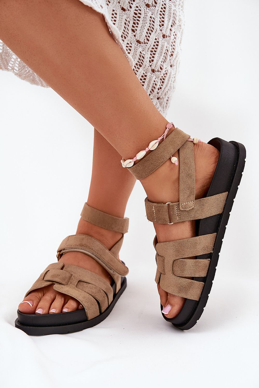 TEEK - Strapped Stability Sandals SHOES TEEK MH beige 2 6