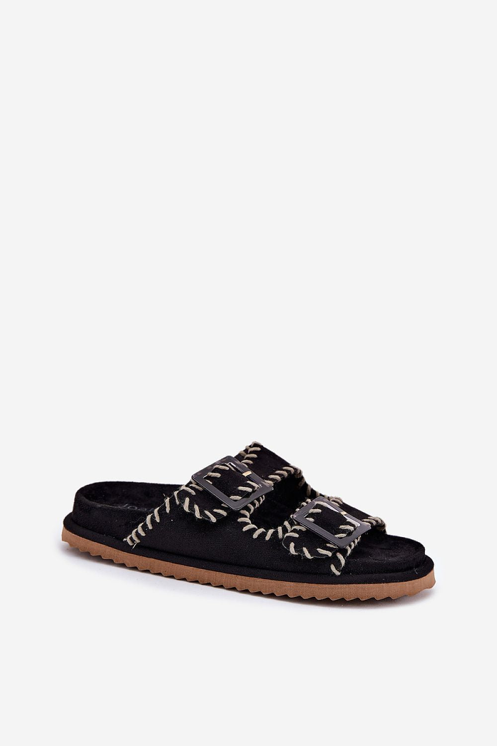 TEEK - Strong Stitch Double Buckle Sandals SHOES TEEK MH