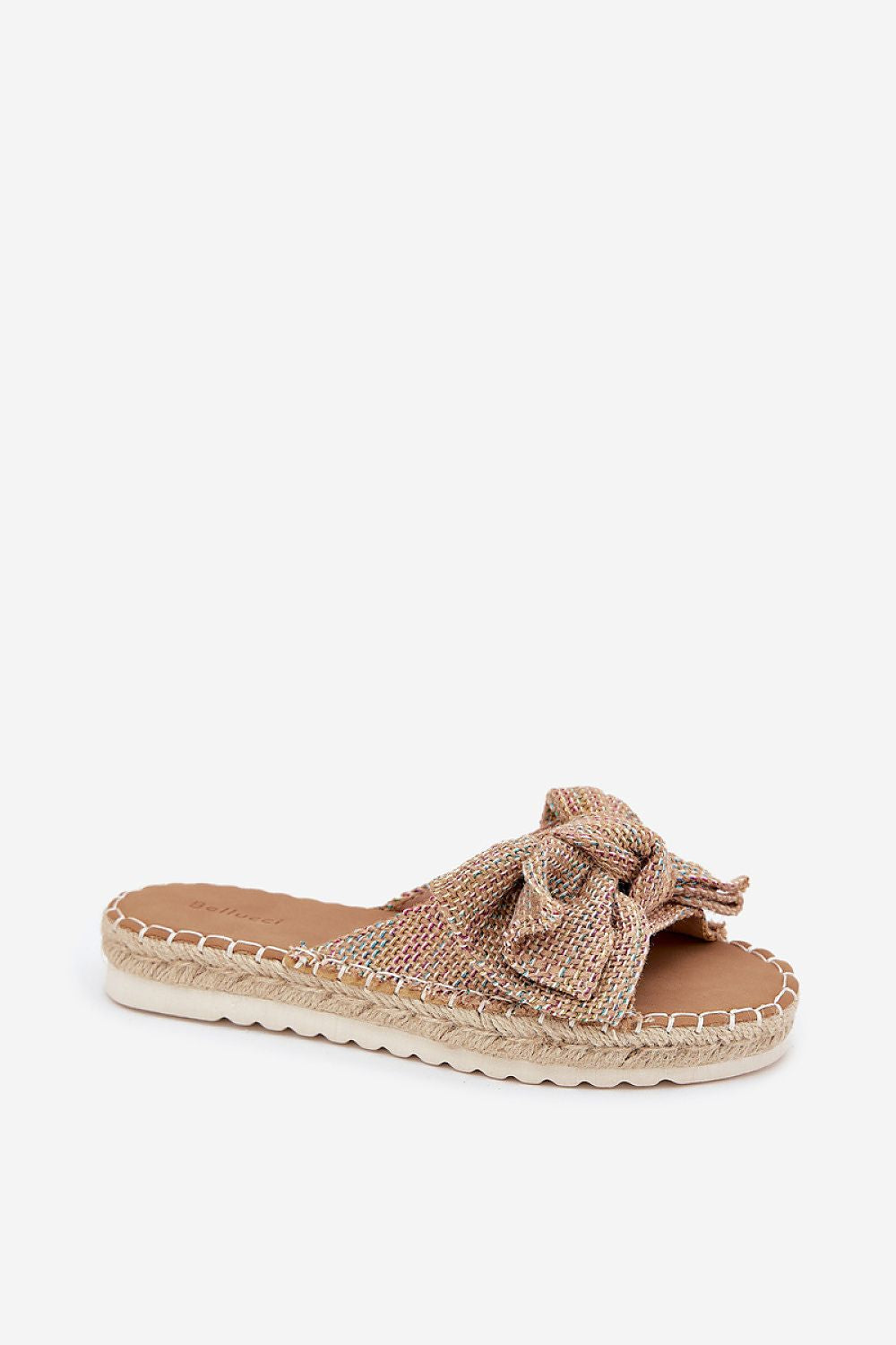 TEEK - Bow Toe Braided Sole Sandals SHOES TEEK MH