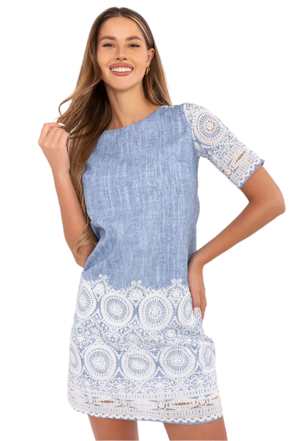 TEEK - Delightful Detail Dress DRESS TEEK MH blue XS 36