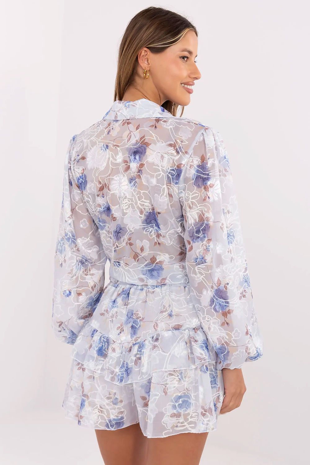 TEEK - Floral 2pc Buttoned Shirt Shorts Set SET TEEK MH