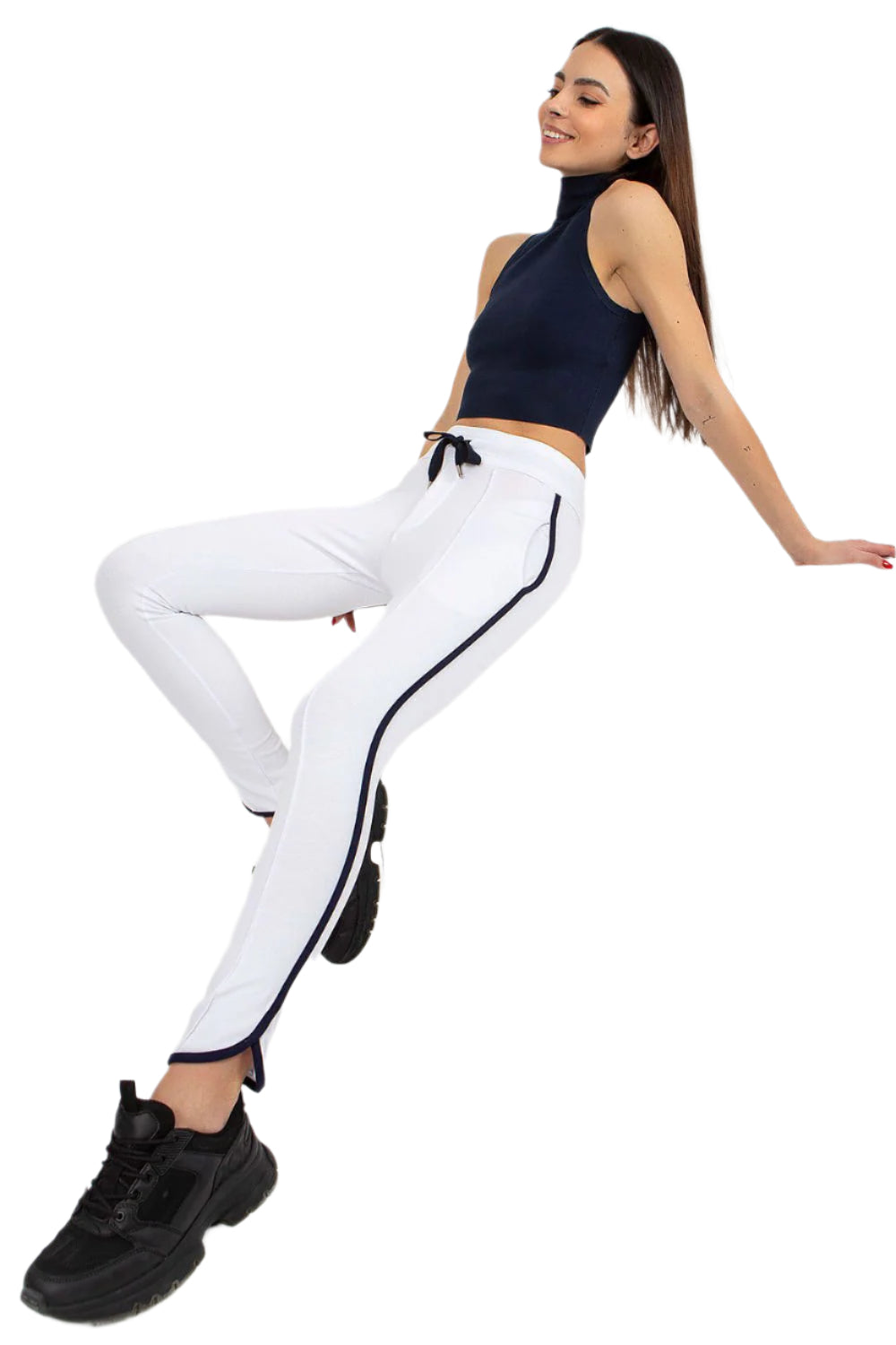 TEEK - Single Stripe Leg Ankle Flirt Tracksuit trousers PANTS TEEK MH