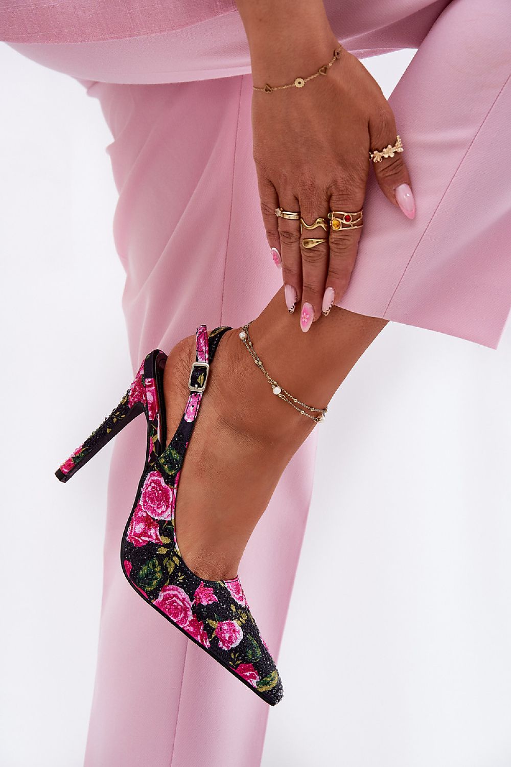 TEEK - Floral Slingback Pumps SHOES TEEK MH