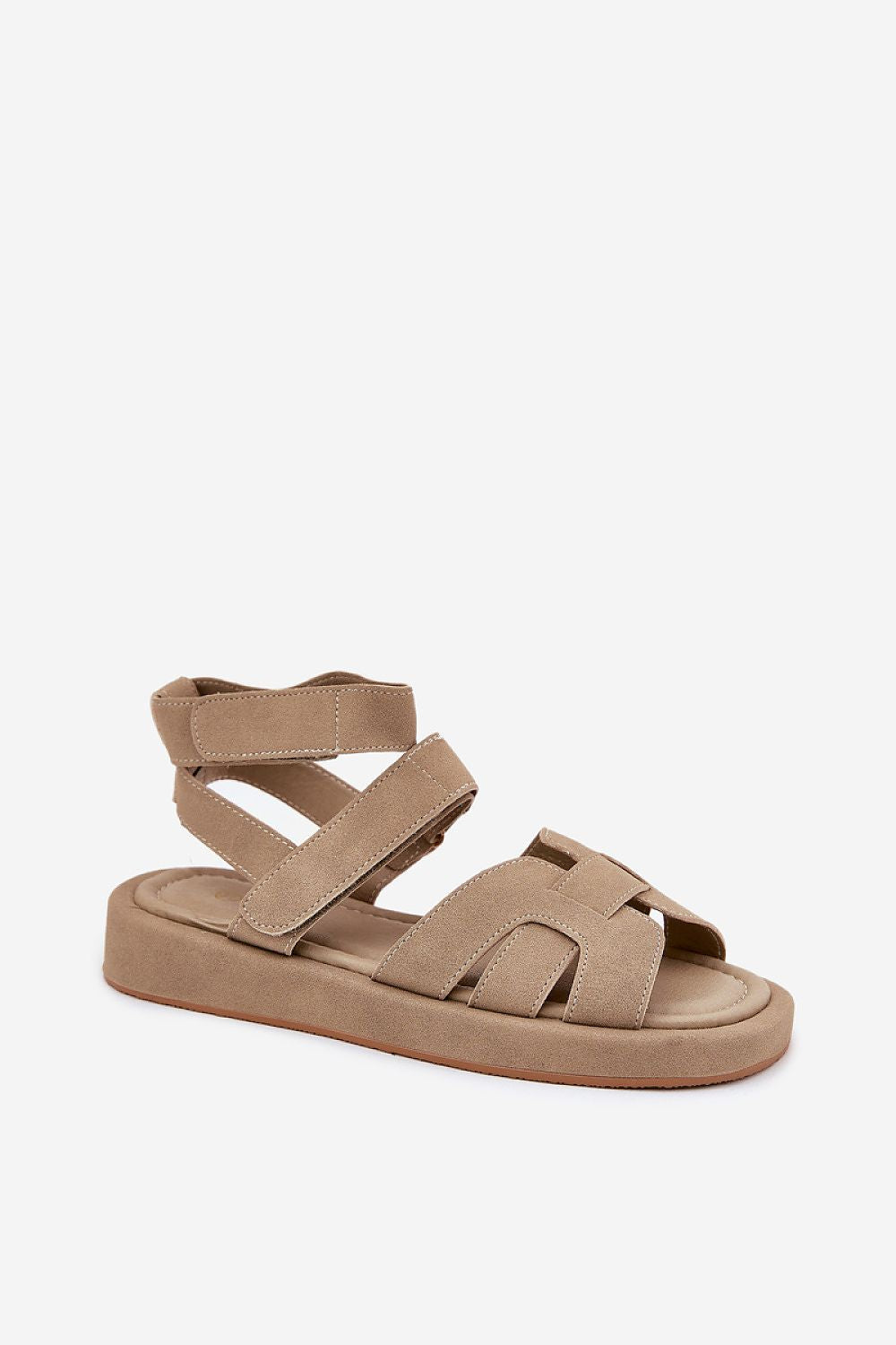 TEEK - Strappy Ankle Flat Sandals SHOES TEEK MH