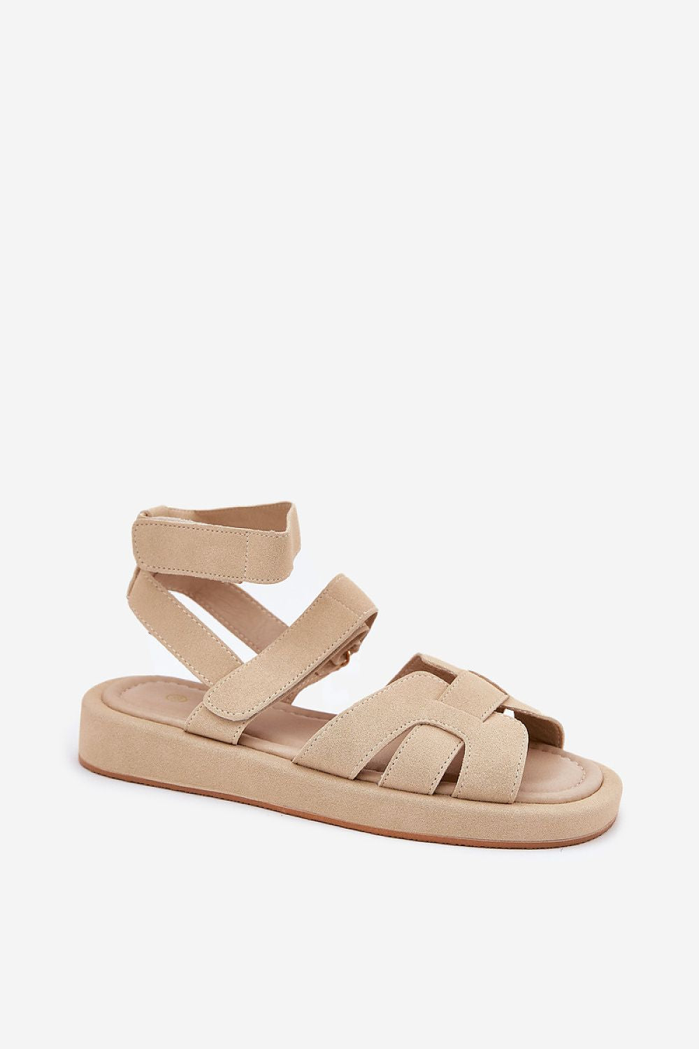 TEEK - Strappy Ankle Flat Sandals SHOES TEEK MH