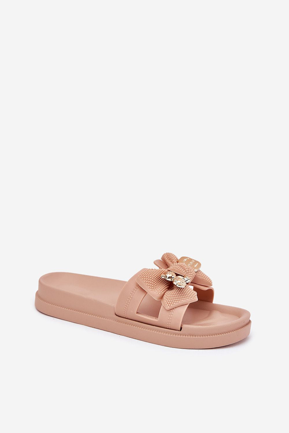 TEEK - Teddy Pinned Bow Slides SHOES TEEK MH