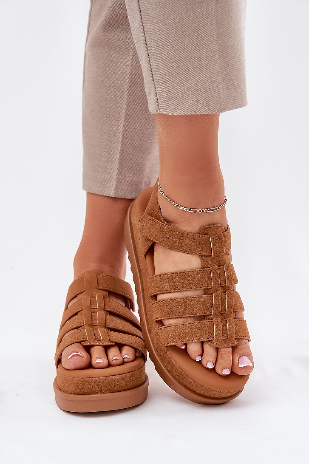TEEK - Platform Leveled Gladiator Sandals SHOES TEEK MH
