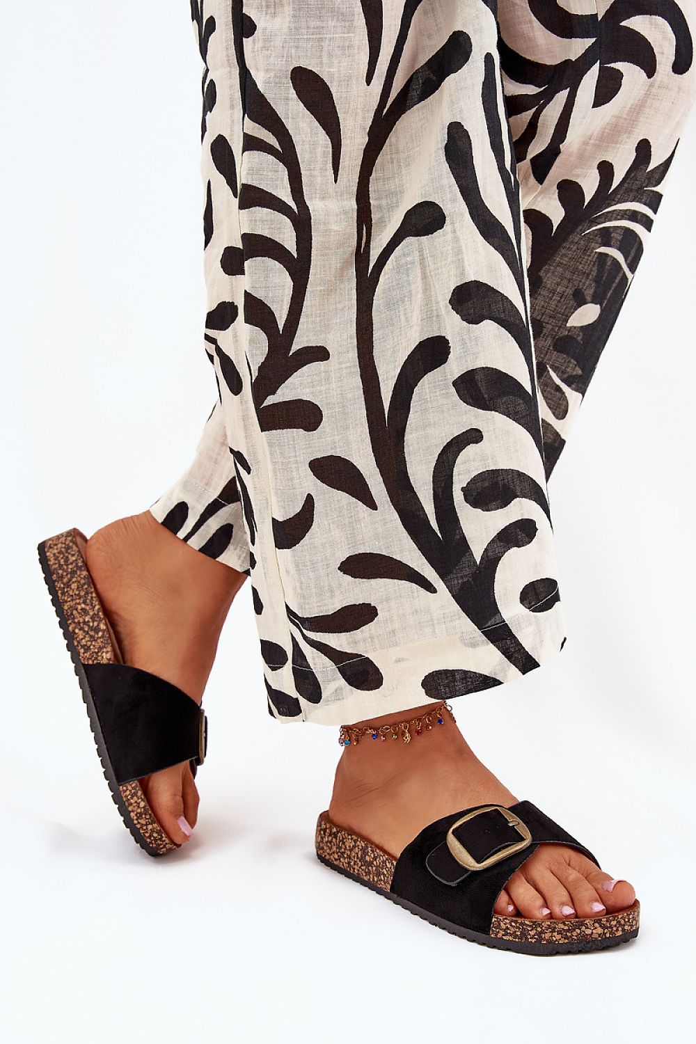 TEEK - Buckle Steeds Cork Sole Slides SHOES TEEK MH