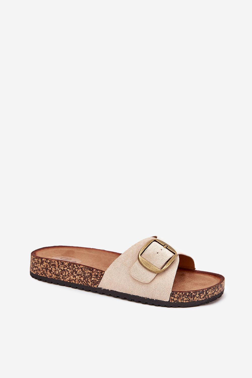 TEEK - Buckle Steeds Cork Sole Slides SHOES TEEK MH