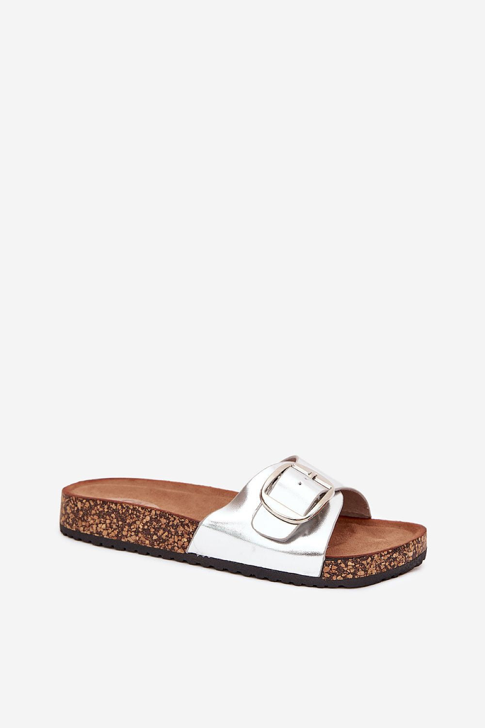 TEEK - Buckle Slight Height Slides SHOES TEEK MH