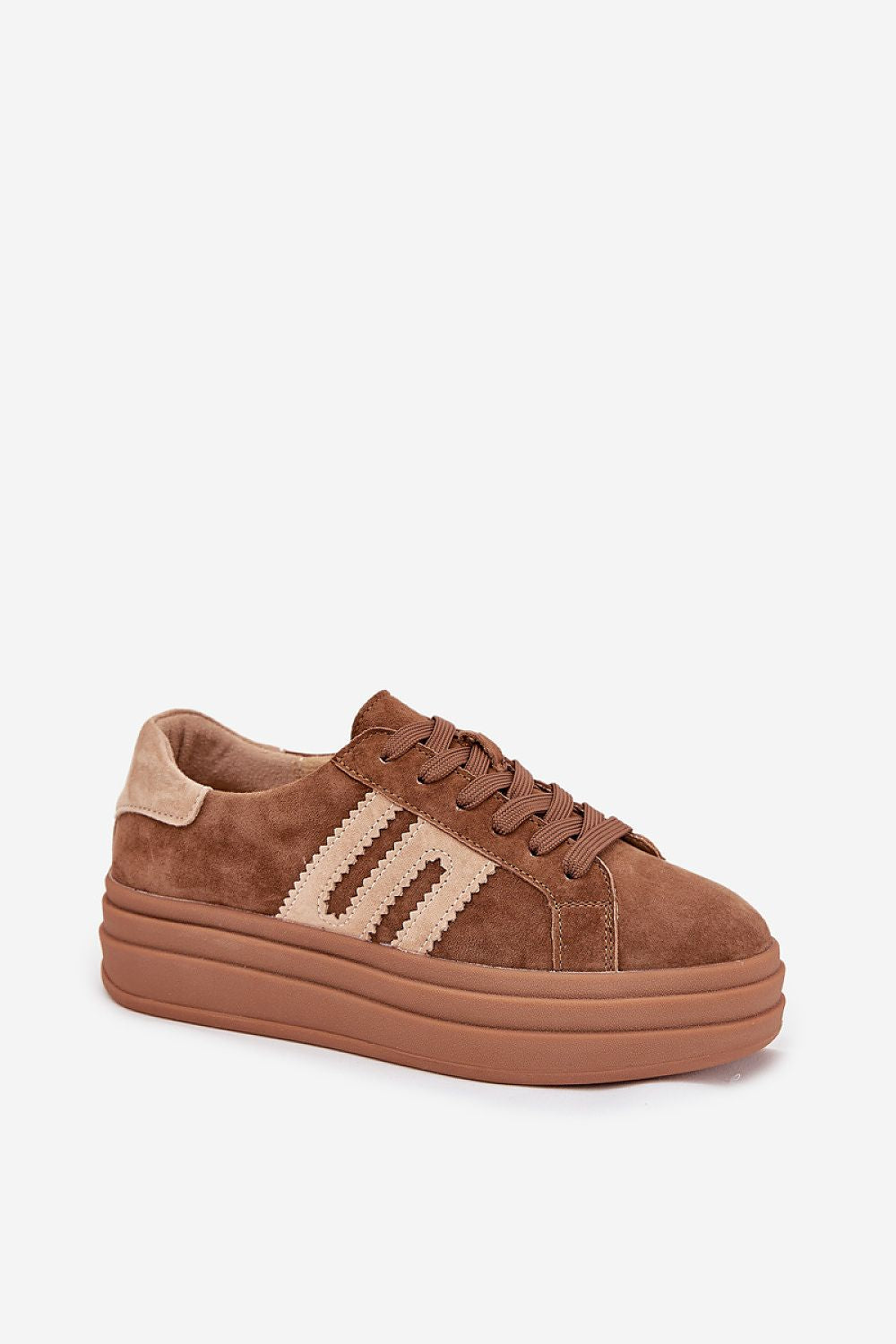 TEEK - Platform Suede Refined Laced Sport Shoes SHOES TEEK MH