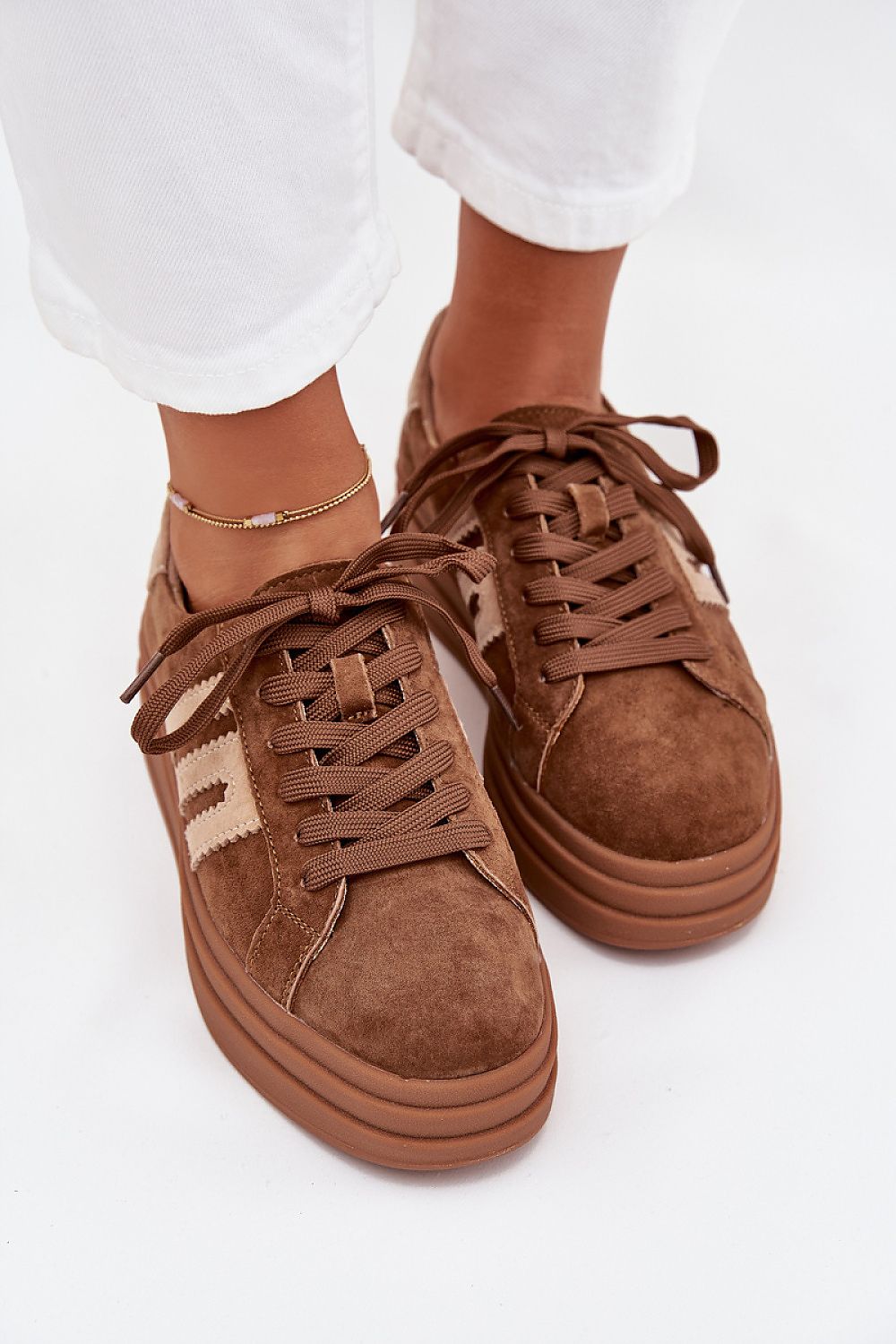 TEEK - Platform Suede Refined Laced Sport Shoes SHOES TEEK MH
