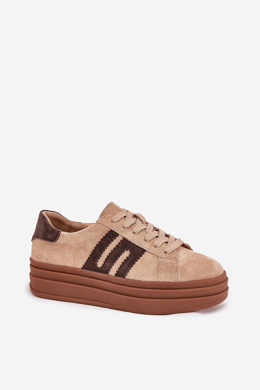 TEEK - Platform Suede Refined Laced Sport Shoes SHOES TEEK MH