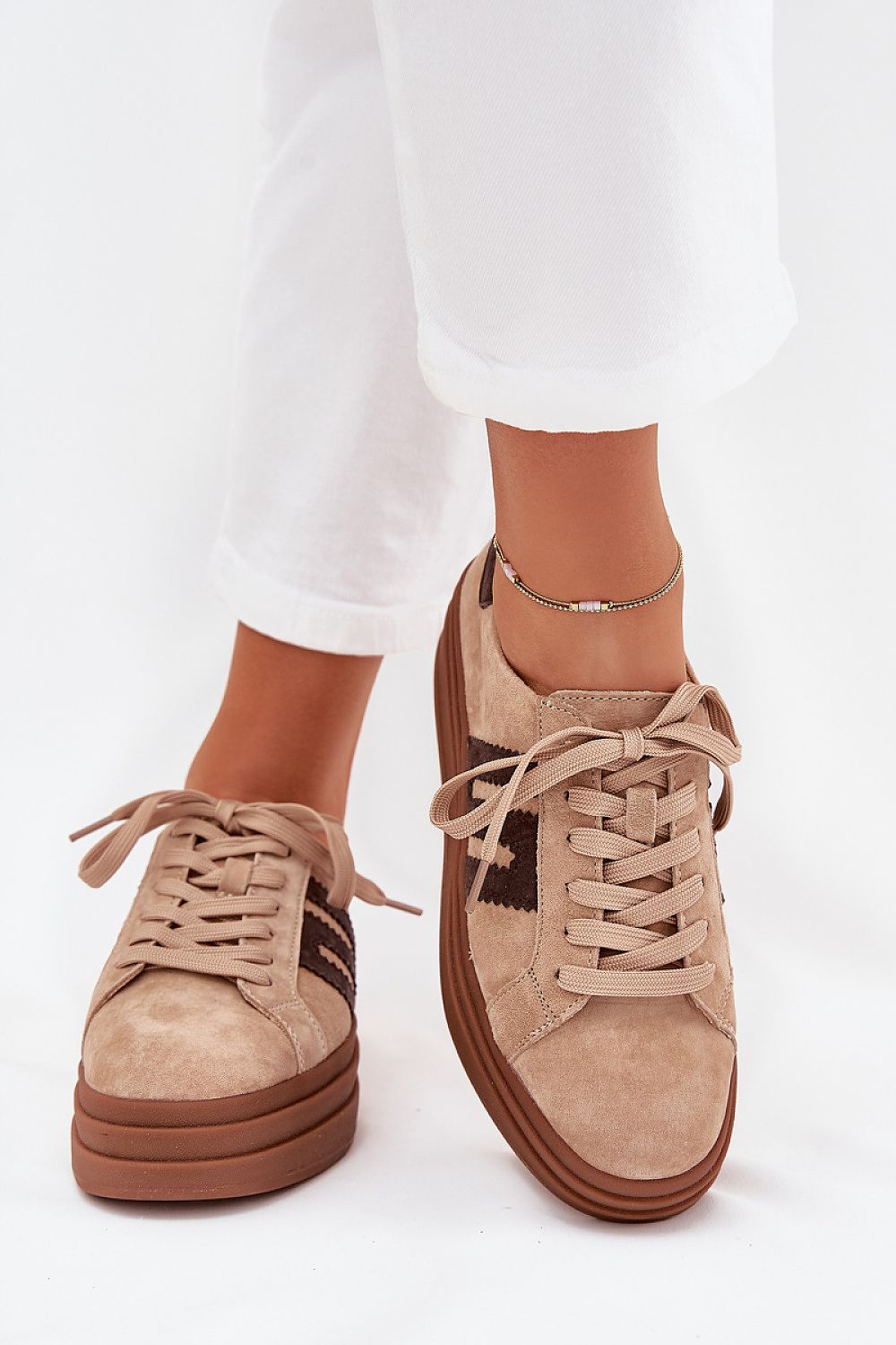 TEEK - Platform Suede Refined Laced Sport Shoes SHOES TEEK MH