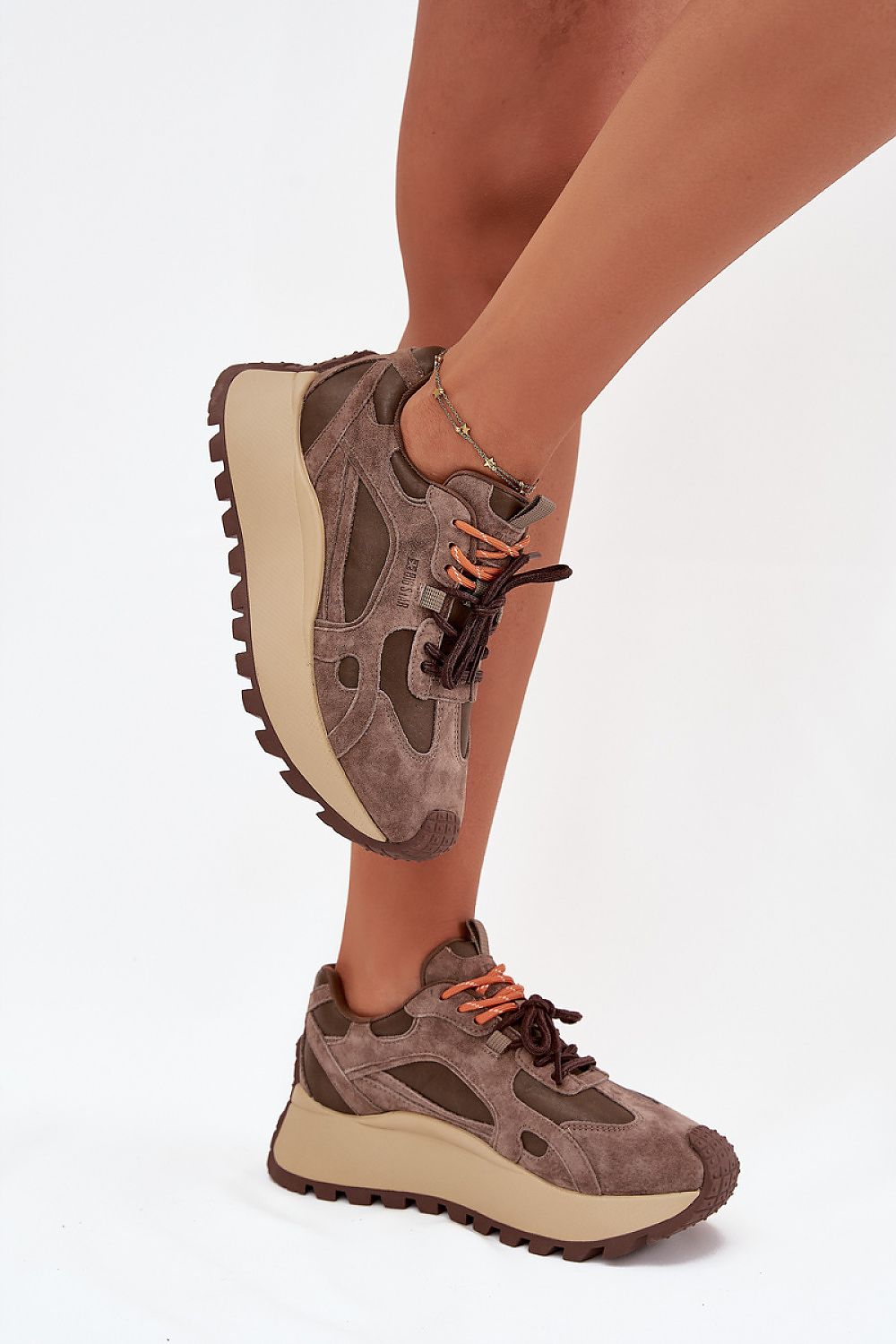 TEEK - BG Leather Suede Laced Sport Shoes SHOES TEEK MH