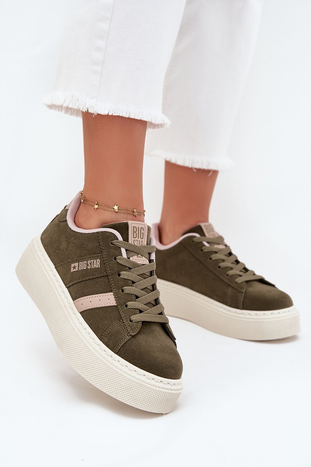 TEEK - BG Heightened Slim Look Sport Shoes SHOES TEEK MH green 6.5