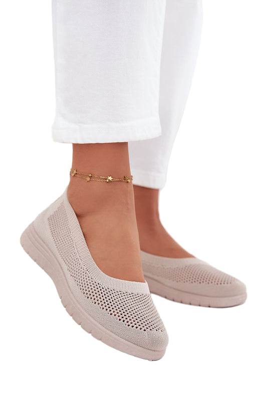 TEEK - Mesh Vented Ballet Flats SHOES TEEK MH beige 6.5