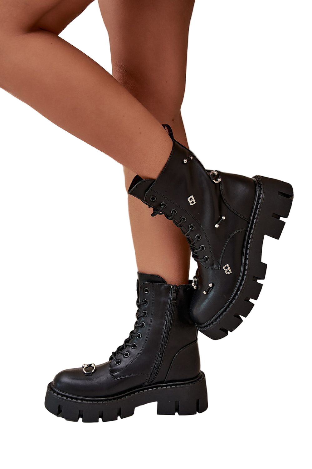 TEEK - Black Better Be Laced Booties SHOES TEEK MH 6.5