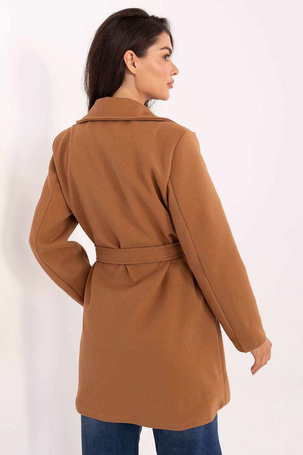 TEEK - Wrap Buttoned Belted Coat COAT TEEK MH