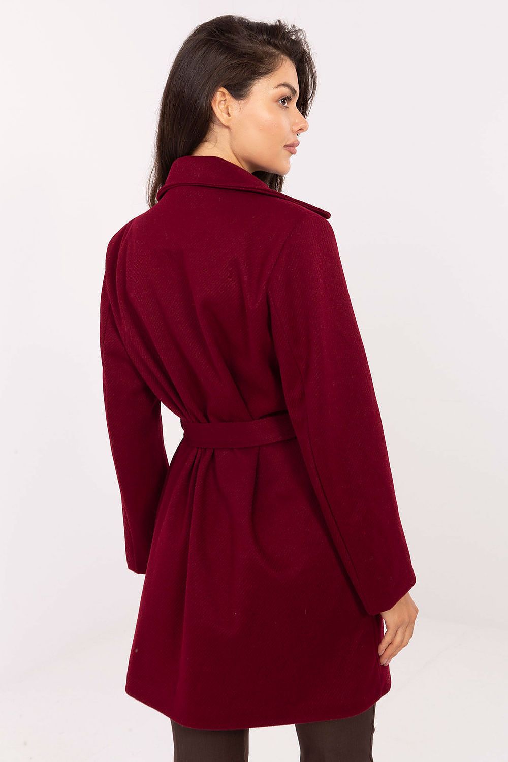 TEEK - Wrap Buttoned Belted Coat COAT TEEK MH
