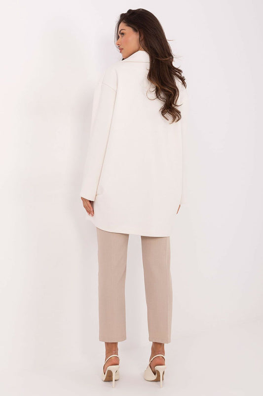 TEEK - Dub Breasted Buttoned Pocketed Coat COAT TEEK MH