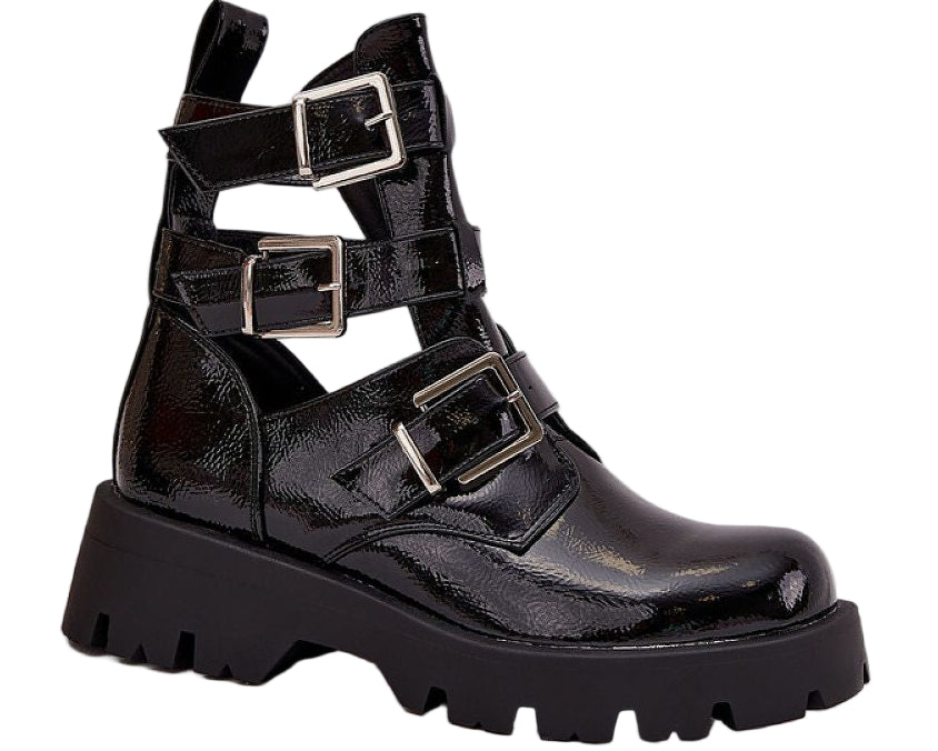 TEEK - 3 Buckle Ankle Boots SHOES TEEK MH
