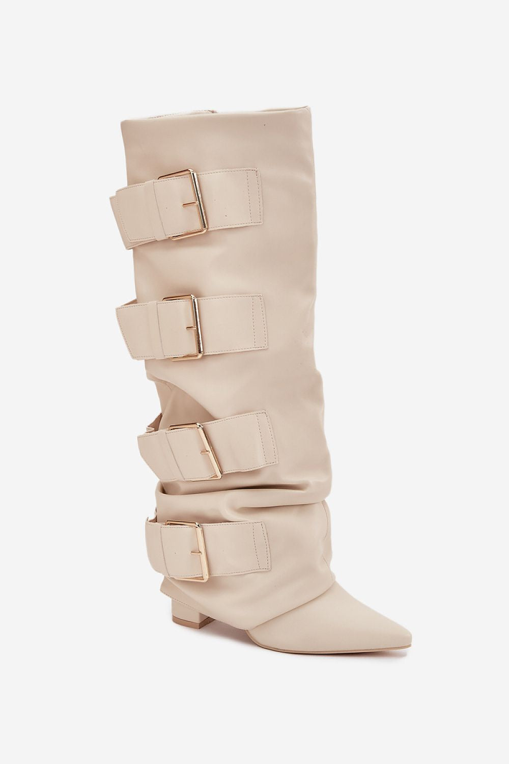 TEEK - Quad Buckle Heeled Boots SHOES TEEK MH