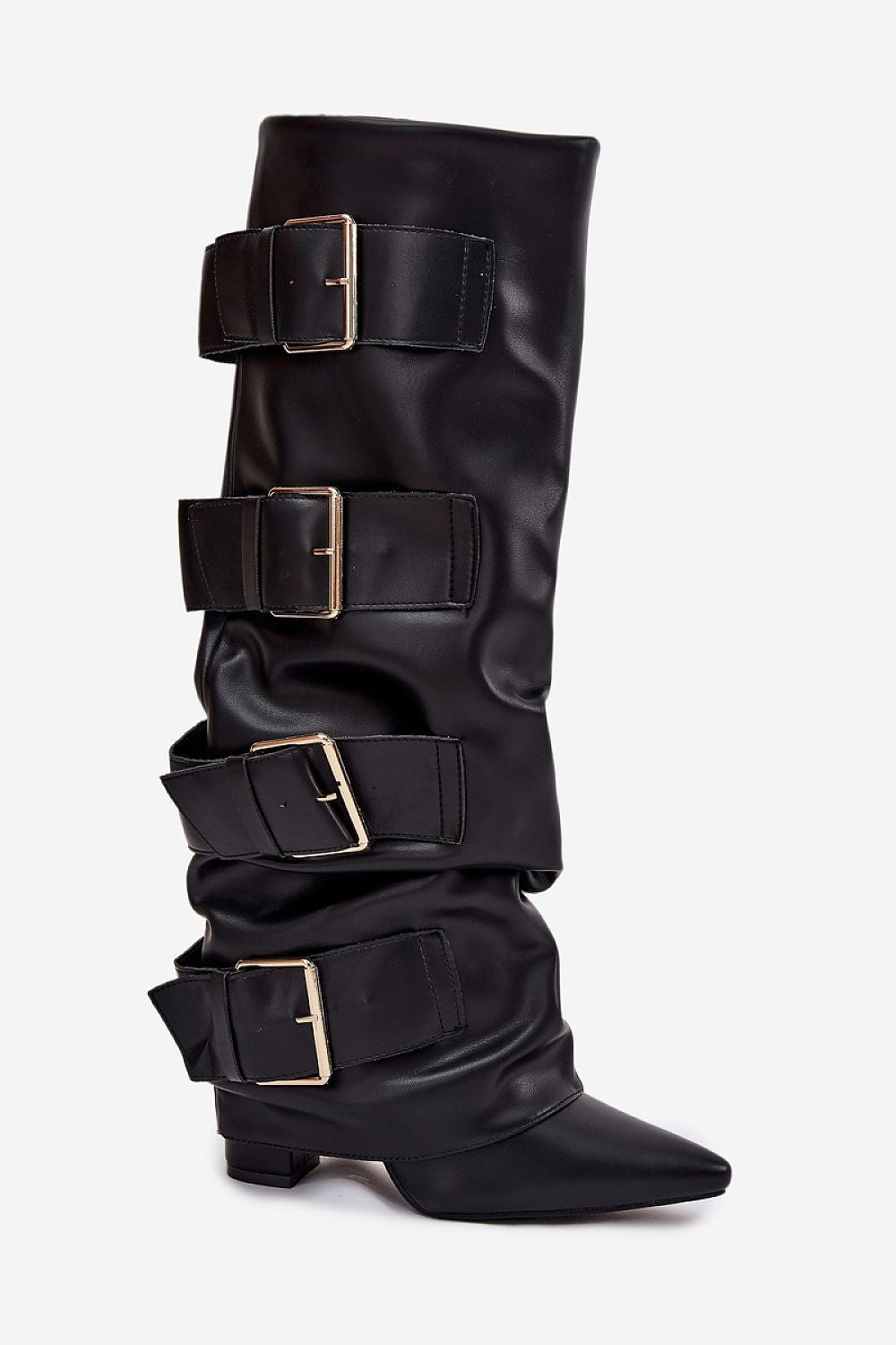 TEEK - Quad Buckle Heeled Boots SHOES TEEK MH