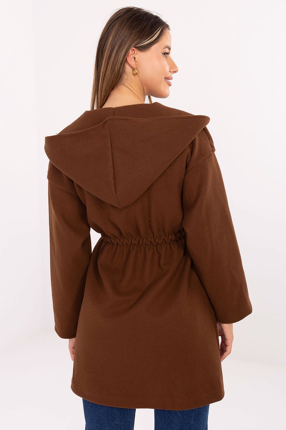 TEEK - Hooded Wrap Belted Coat COAT TEEK MH
