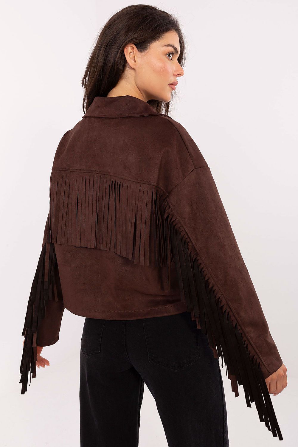 TEEK - Button-Down Fringe Sleeve Jacket JACKET TEEK MH