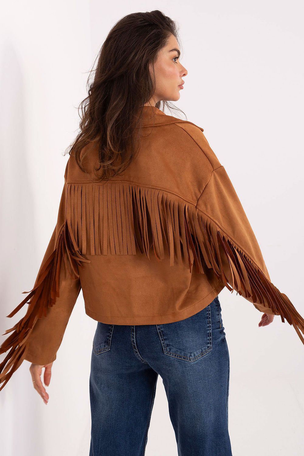 TEEK - Button-Down Fringe Sleeve Jacket JACKET TEEK MH
