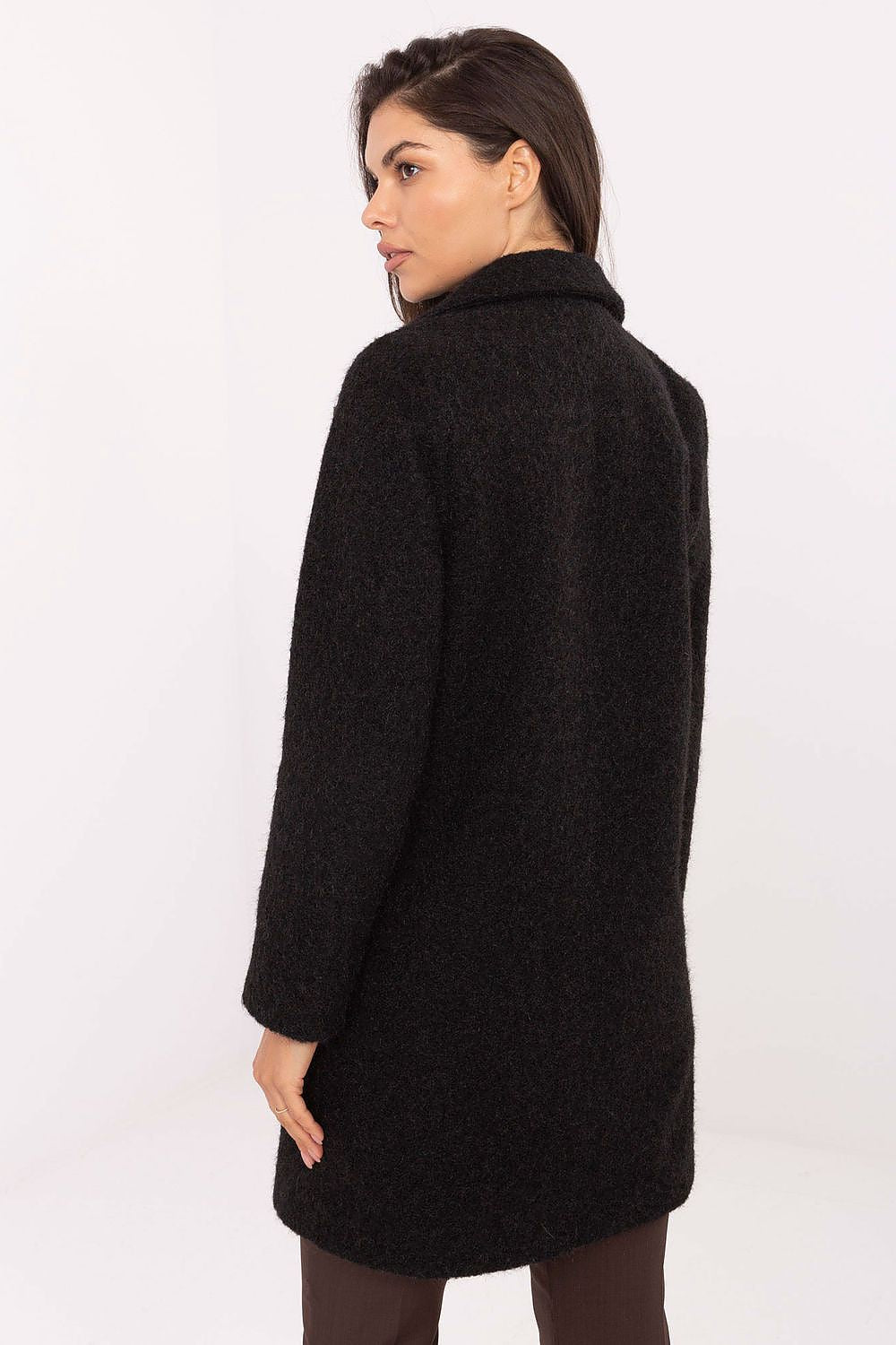 TEEK - Furry Texture Solo Button Coat COAT TEEK MH