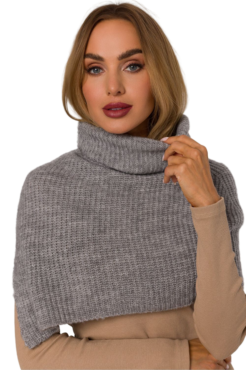 TEEK- Soft Yarn Infinity Scarf SCARF TEEK MH grey one-size-fits-all