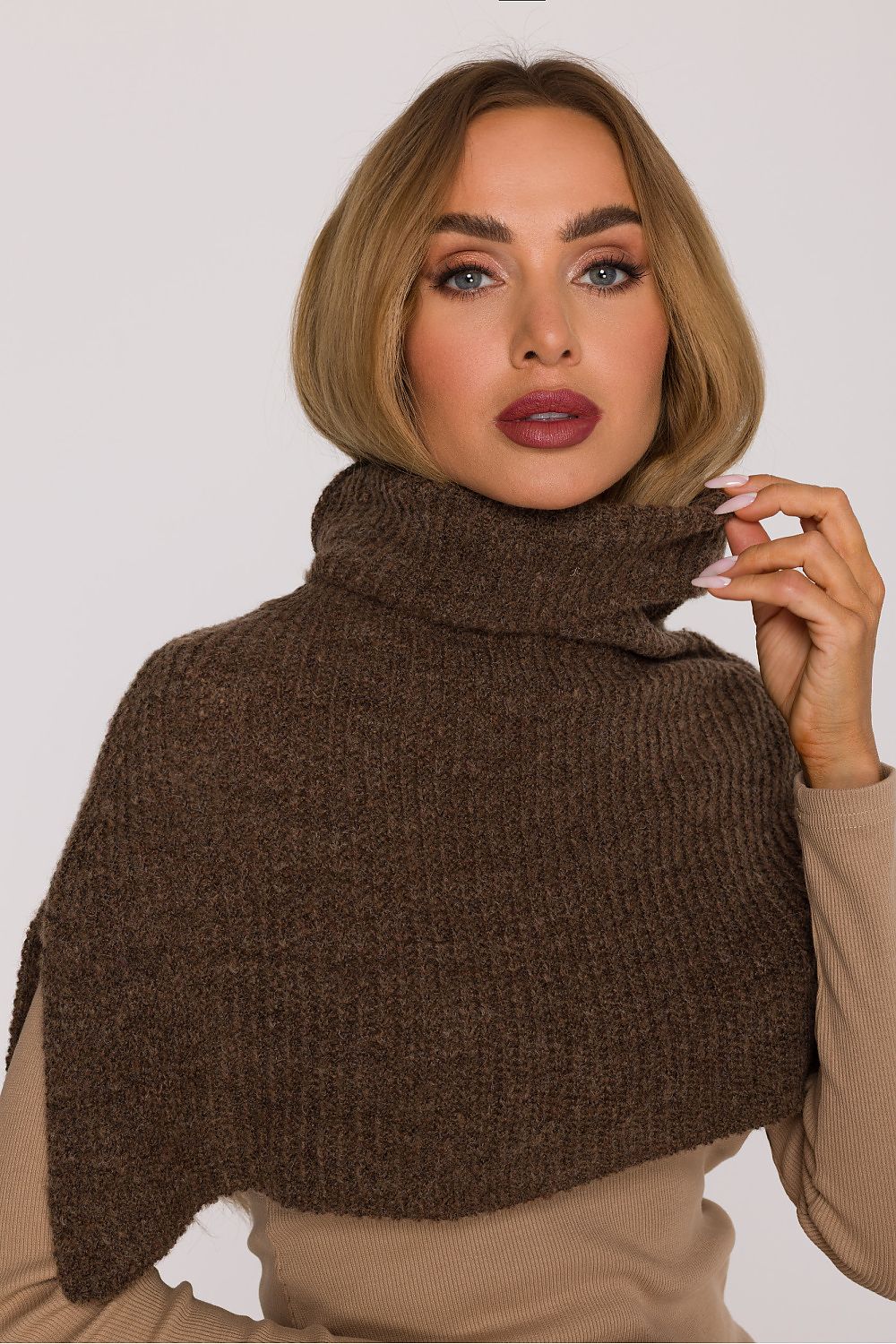 TEEK- Soft Yarn Infinity Scarf SCARF TEEK MH brown one-size-fits-all