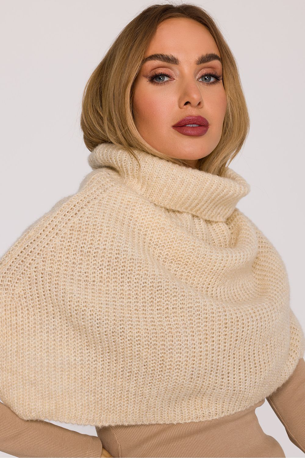 TEEK- Soft Yarn Infinity Scarf SCARF TEEK MH beige one-size-fits-all