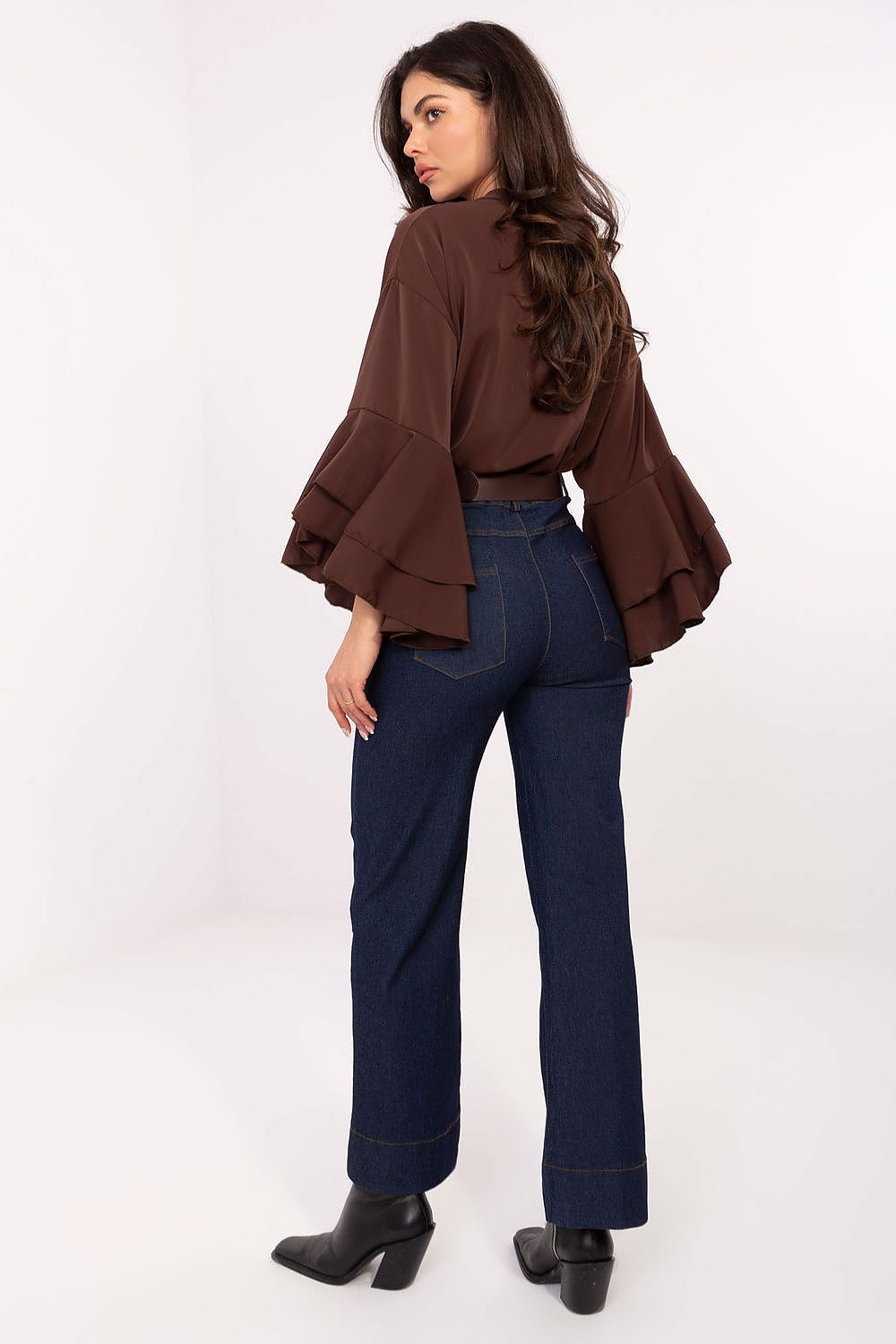 TEEK - Navy Blue Straight Leg Buttoned Jeans JEANS TEEK MH