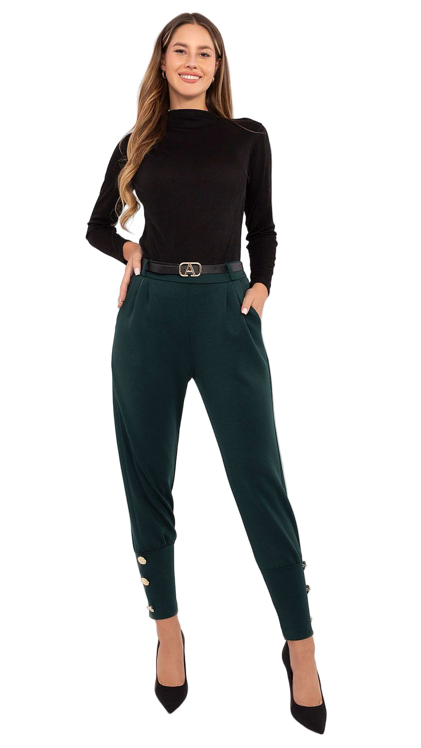 TEEK - Tracksuit trousers PANTS TEEK MH green One Size