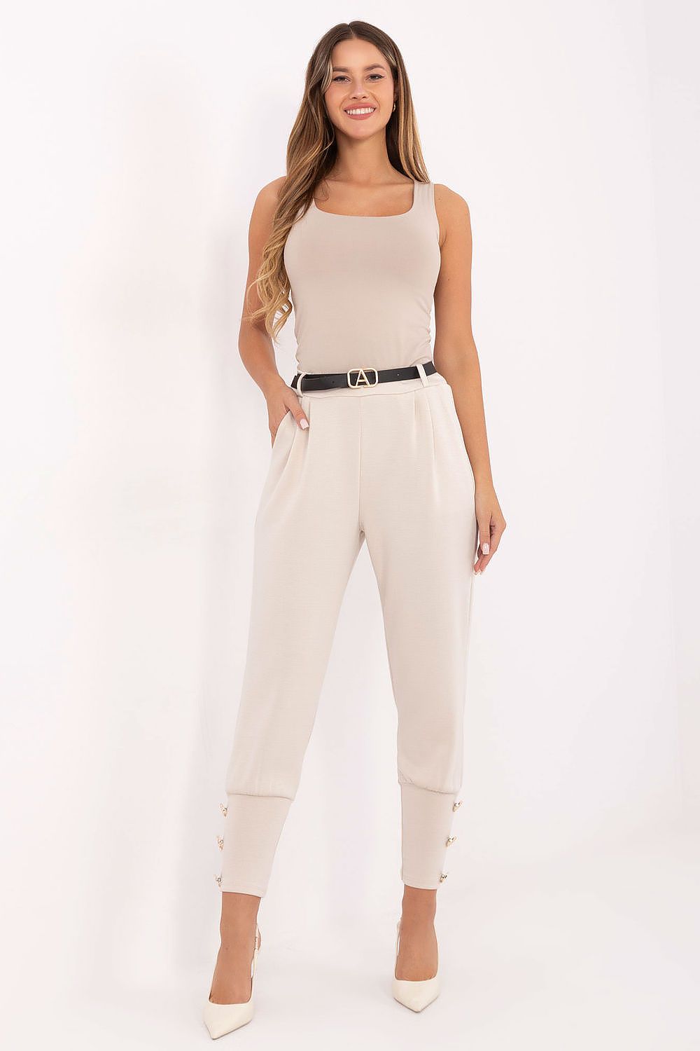 TEEK - Tracksuit trousers PANTS TEEK MH beige 2 One Size