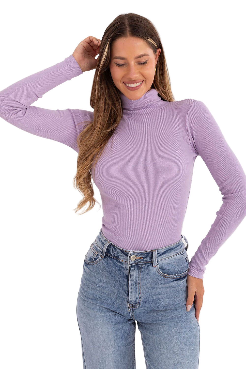 TEEK - Violet Turtleneck TOPS TEEK MH S/M