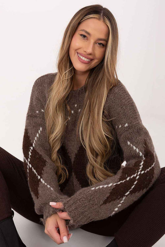 Jumper Italy Moda beige one-size-fits-all