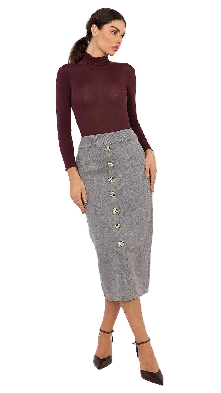 Skirt Factory Price grey S/M